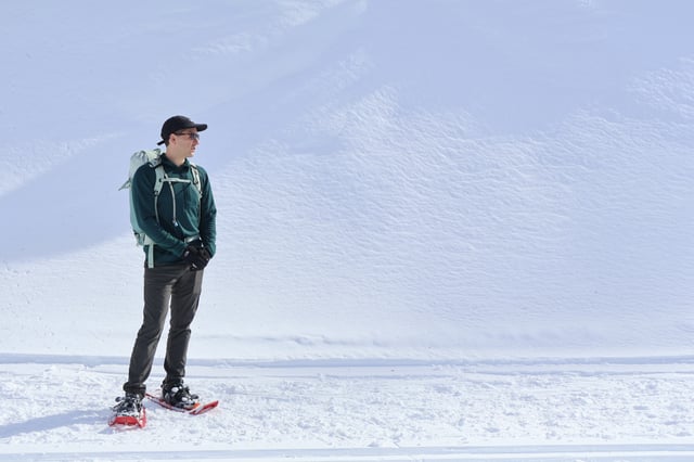 Snowshoeing